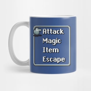 RPG BATTLE MENU - ATTACK Mug